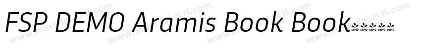 FSP DEMO Aramis Book Book字体转换